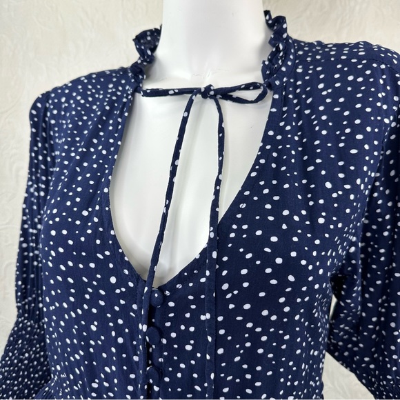 Bali Elf Simone Polka Dot Mini Dress - Picture 10 of 16